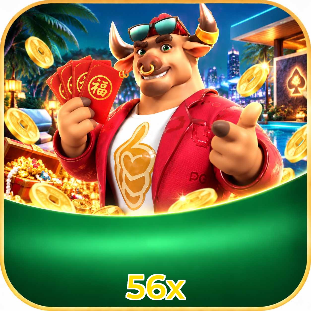 56x Odds Lottery